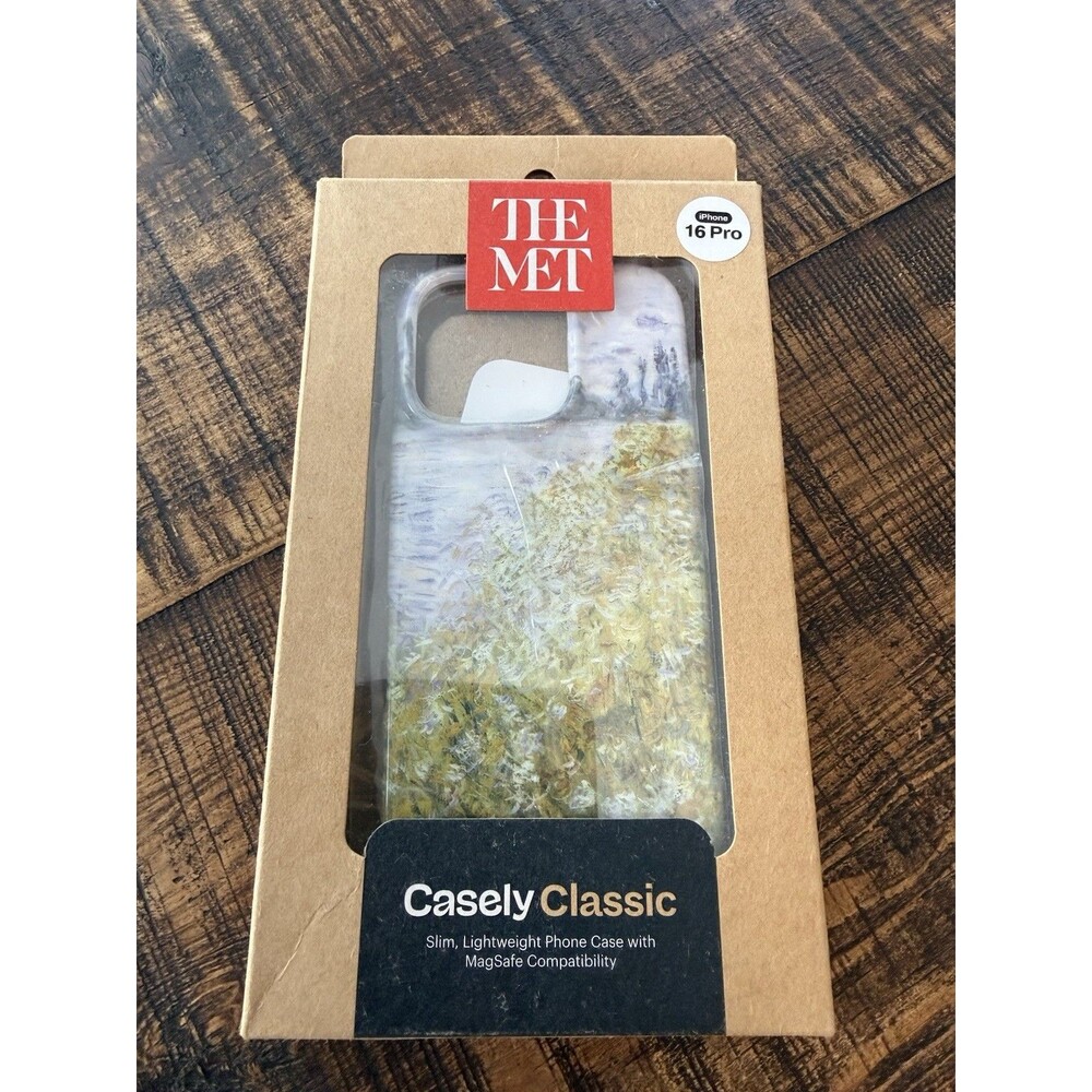 Casely iPhone 16 PRO Case | Monet’s Summer Landscape | The Met Museum Watercolor